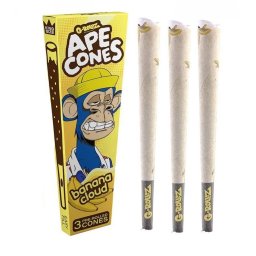 G-Rollz Conuri pre-rulate Ape Cones Click Banana Cloud KS x3