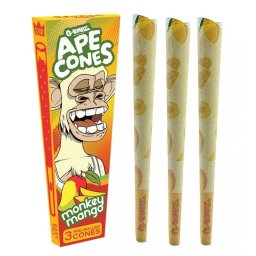 G-Rollz Conuri pre-rulate Ape Cones Click Mango KS x3
