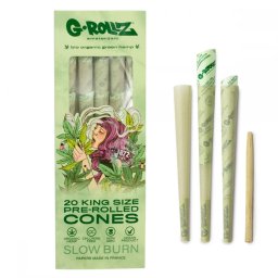G-Rollz Conuri pre-rulate din canepa Collector Colossal Dream KS verzi x20