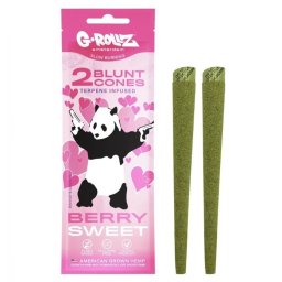 G-Rollz Blunt pre-rulat canepa Banksy Berry Sweet cu terpene KS x2