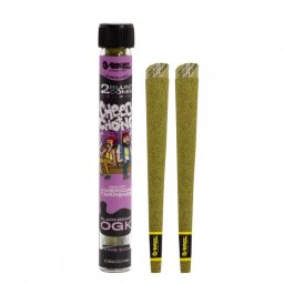 G-Rollz Blunt pre-rulat canepa Cheech și Chong Blackberry OGK infuzati cu terpene KS x2