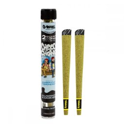 G-Rollz Blunt pre-rulat canepa Cheech & Chong Blueberry Kookies infuzati cu terpene x2