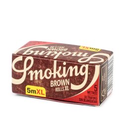 Smoking Rola Foite Brown XL ultra-subtire 44mm x 5m