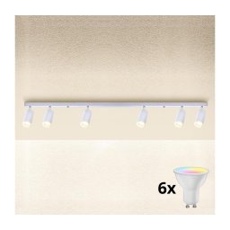 Brilagi - Spoturi LED reglabile SELE 6xGU10/6,5W/230V, alb