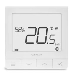 Termostat Salus Quantum SQ610 pentru sistemul IT600, ambient, montaj in doza, 24V