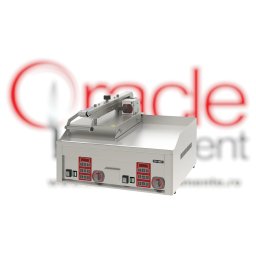 Contact grill semiautomat electric dublu, pentru Steak și Burgeri, Casselin