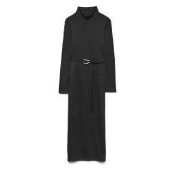 VERO MODA Rochie Vmlouisa Ls High Neck 7/8 Jrs 10336207 C-N10 black