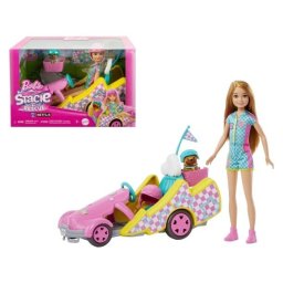 Set de joaca Barbie si Stacie - To the rescue, Papusa Stacie cu Kart