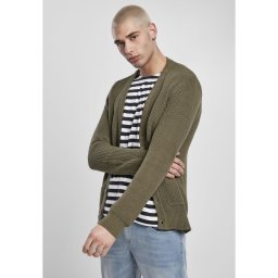 Boxy Cardigan Olive