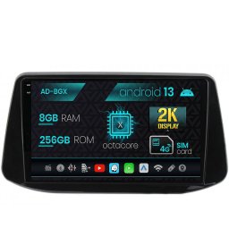 Navigatie Hyundai I30 (2017-Prezent), Android 13, X-Octacore 8GB RAM + 256GB ROM, 9.5 Inch - AD-BGX9008+AD-BGRKIT225