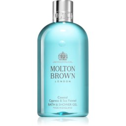 Molton Brown Coastal Cypress & Sea Fennel gel de dus revigorant pentru bărbați 300 ml