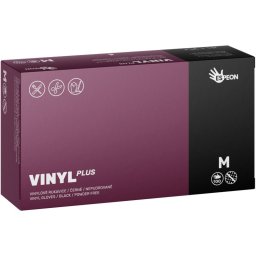 Espeon Vinyl Plus mănuși din vinil, fără pulbere mărime M 100 buc