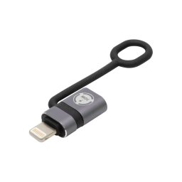 Adaptor mufa LIGHTNING tata - USB-C mama metal 2A /30W PD Home USBCA4
