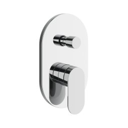 Ravak X070454 - Baterie de duș pentru instalare în perete CHROME crom lucios