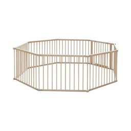 2Kids Toys - Tarc de joacă din lemn pentru copii XXL, 210 x 210 cm, bej