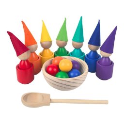 2Kids Toys - Păpuși curcubeu cu bile, 7 culori