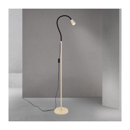 Lampă de podea flexibilă DOTTY Orion 1xGU10/10W/230V bej/negru