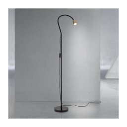Orion - Lampă de podea flexibilă DOTTY 1xGU10/10W/230V negru/alamă