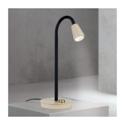 Orion - Lampă de birou flexibilă DOTTY, reglabilă, 1xGU10/10W/230V, bej/negru