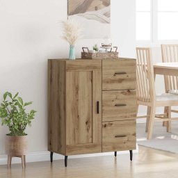 Bufet cu sertar Stejar Artizanal 69,5 x 34 x 90 cm GartenMobel Dekor