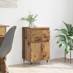 Bufet Lemn Vechi 40 x 35 x 70 cm Lemn Ingineresc si Fier GartenMobel Dekor