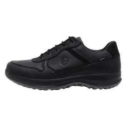 Pantofi barbati, Grisport, 901473-8691OV4G-Negru, casual, piele naturala, impermeabil, cu talpa groasa, negru (Marime: 40)