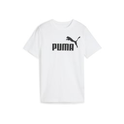 PUMA Tricou 'ESS No. 1' negru / alb