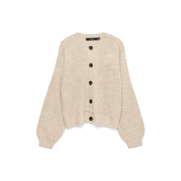 VERO MODA Geacă tricotată 'VMLea' grej