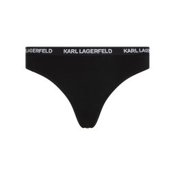 Karl Lagerfeld Slip negru / alb natural