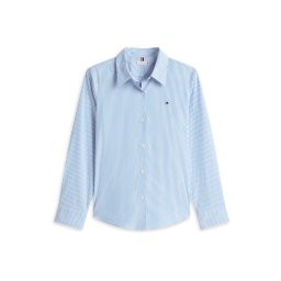 TOMMY HILFIGER Bluză 'ESS' bleumarin / albastru regal / roșu / alb