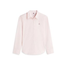 TOMMY HILFIGER Bluză 'ESS' roz / alb