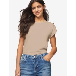 Lipsy Tricou bej