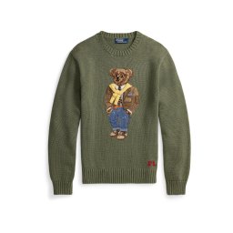 Polo Ralph Lauren Pulover albastru / maro / galben / oliv