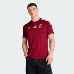 ADIDAS PERFORMANCE Tricot 'Hungary 26 Home' galben închis / roșu / alb
