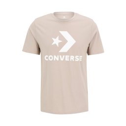 CONVERSE Tricou crem / alb