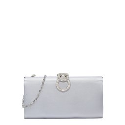mascara Clutch argintiu