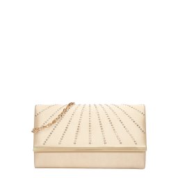 mascara Clutch auriu / transparent