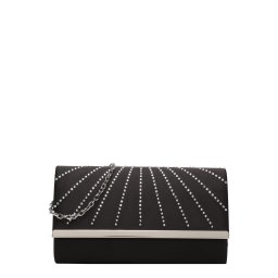 mascara Clutch negru / argintiu