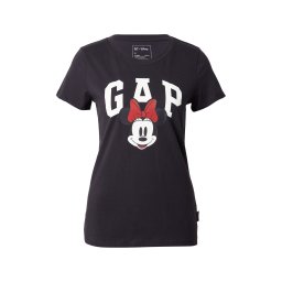 GAP Tricou sângeriu / negru / alb