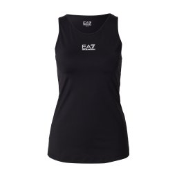 EA7 Emporio Armani Top negru / alb