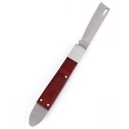 Cutit pentru altoit cu despicator MX796 profesional lama otel maner lemn