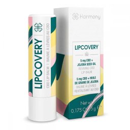 Balsam de buze Harmony Lipcovery Hidratare Calmare Protejare 5mg CBD - 4g