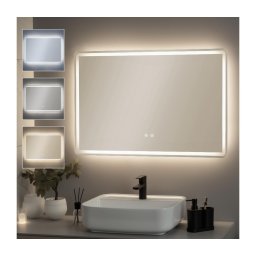 Brilagi - Oglindă de baie încălzită cu iluminare LED dimerizabilă BELLA LED/19W/230V 60x90 cm IP44