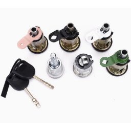 Set 6 Cilindri Inchidere Usi + 2 Chei pentru Ford Transit MK5 (1994–2000) Echiv OE 1074762, 1112385, 95VBB22050BG