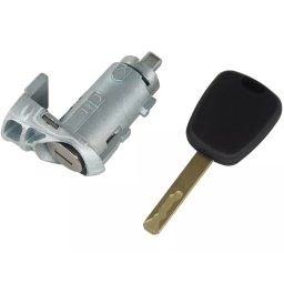 Cilindru incuietoare usa stanga fata cu 1 cheie compatibila cu Renault Clio III, Trafic III, Master III, Kangoo Echiv OE 7701209836