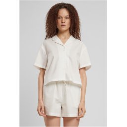 Women's Seersucker shirt - white