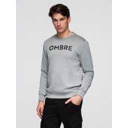 Hanorac bărbătesc Ombre cu inscripție