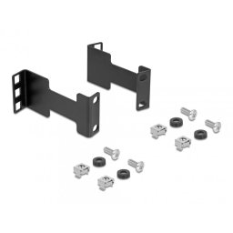 Kit pentru extindere adancime raft cabinet 1U max. 10cm, Delock 67272
