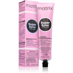 Matrix Super Sync Pre-Bonded vopsea de păr demipermanentă culoare 4A Ash Dark Brown 90 ml