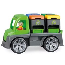 Lena: Truxx camion de gunoi selectiv, cu figurină - 28 cm